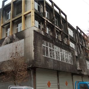 菏泽某商场灾后加固